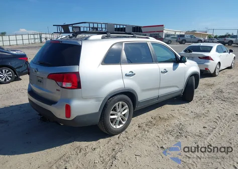 2014 Kia Sorento Lx из США, поврежденный, VIN 5XYKT4A67EG537105